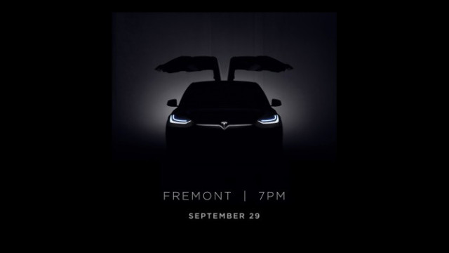 Meet Tesla Model X on September 29!