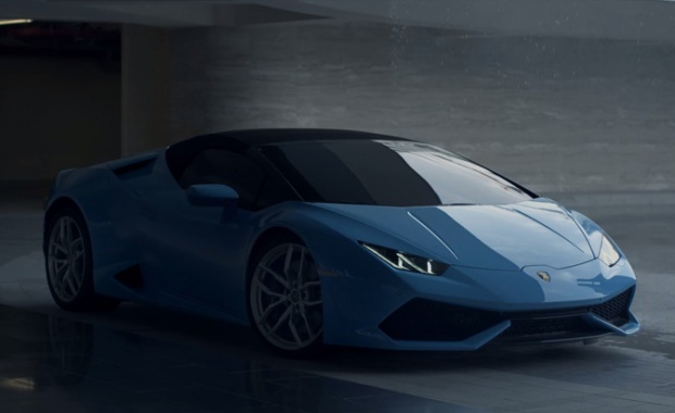 Official Video with the Huracan Spyder from Lamborghini