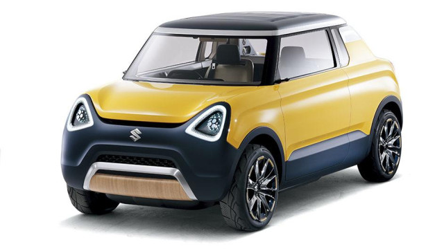 MIGHTY DECK Mini-Car Concept from Suzuki in Tokyo