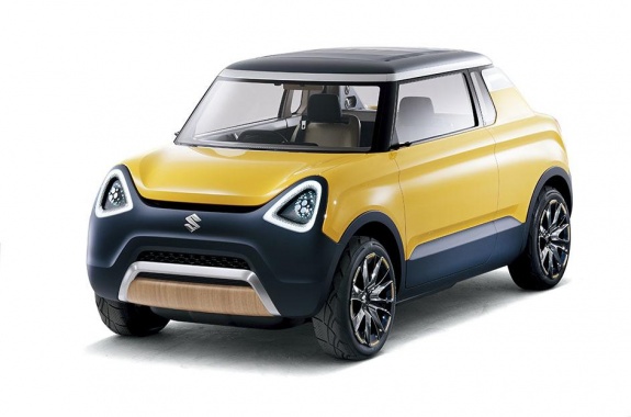 MIGHTY DECK Mini-Car Concept from Suzuki in Tokyo