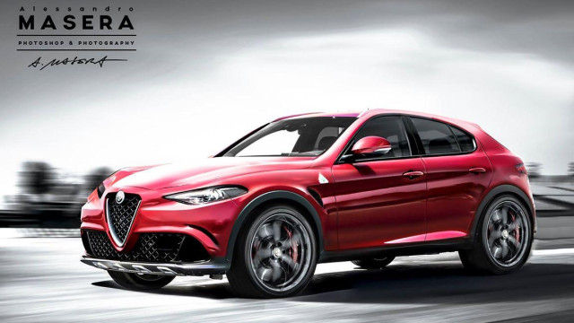 Virtual Rendering of the First Alfa Romeo SUV