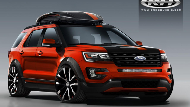 Ford prepares 4 New Explorers for SEMA