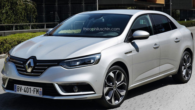 The Latest Renault Fluence Envisioned in Spy Pictures