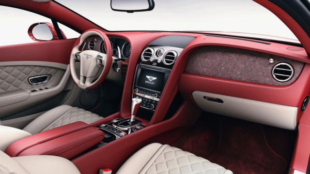 200-Million-Year-Old Stone was used by Bentley to create a Dash Veneer