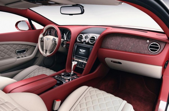 200-Million-Year-Old Stone was used by Bentley to create a Dash Veneer