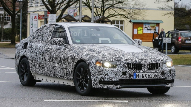 Prototype of 2018 BMW 3 Series