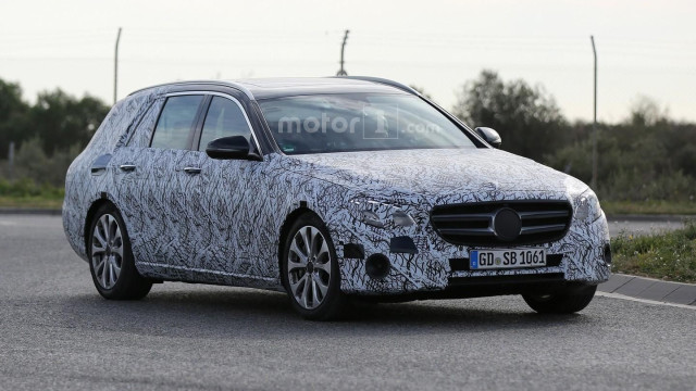 Mercedes E Class Estate in Camouflage