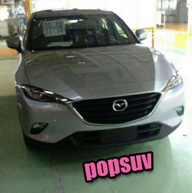 New CX-4 Crossover from Mazda was spotted without Camouflage