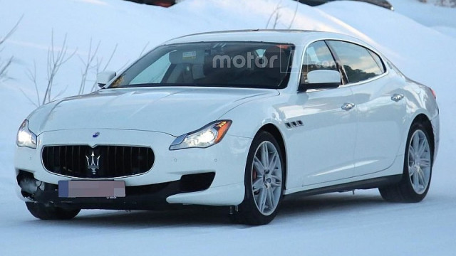 Spies Caught 2017 Maserati Quattroporte Facelift