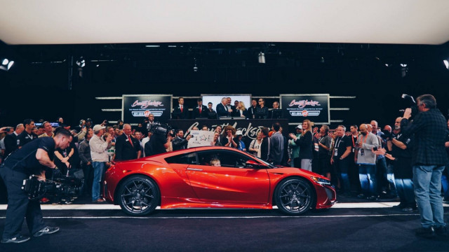 $1.2 million for 2017 Acura NSX 001!