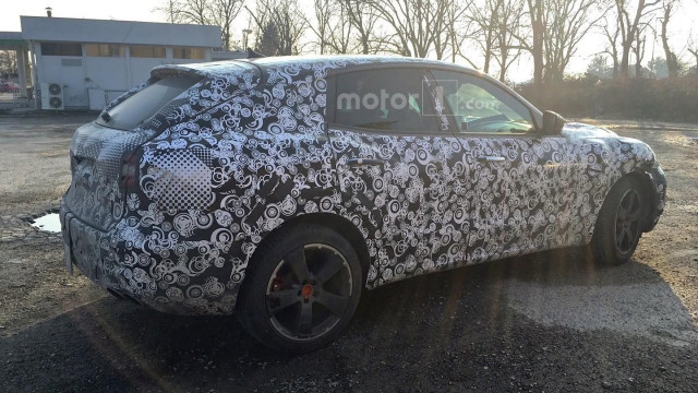 Slightly Camouflaged 2017 Maserati Levante