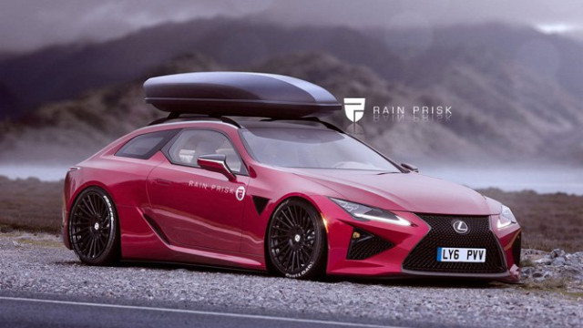 Wonderful Lexus LC Wagon was Rendered