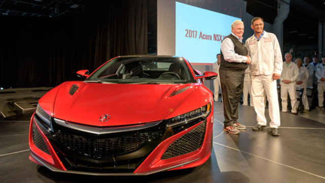 The 1st 2017 Acura NSX Has been Finally Produced