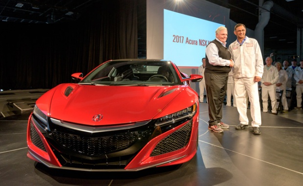 The 1st 2017 Acura NSX Has been Finally Produced
