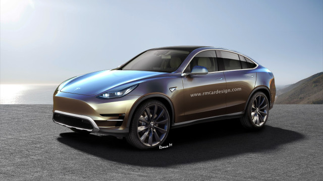 The Rendering of Tesla Model Y