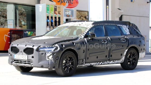 The V90 Cross Country from Volvo Spotted during Tests in Southern Europe