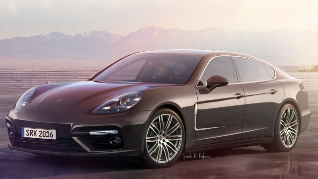 Speculative Render of the 2017 Porsche Panamera