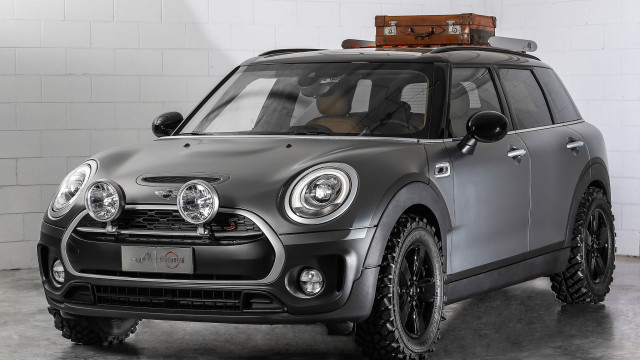 Off-Road Attitude of MINI Clubman ALL4 Scrambler Concept