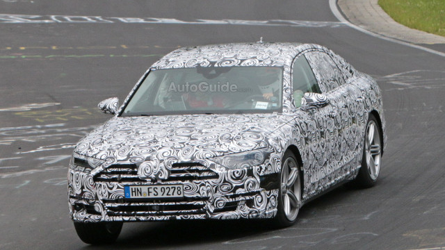 Nurburgring is Testing the 2018 Audi A8