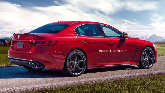 A V6 Competitor for BMW 5 Series from Alfa Romeo