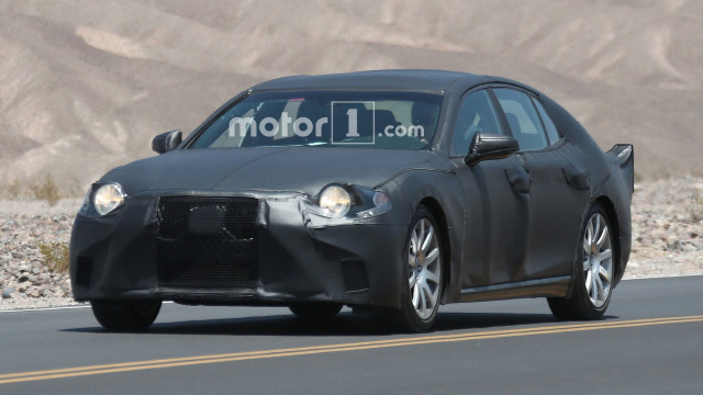 Camouflaged Lexus LS Was Tested