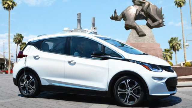 Self-Driving Chevrolet Bolt Prototypes Will be Tested in Arizona