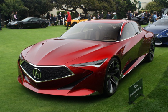 Expect Acura Precision Concept at the Pebble Beach Concept Lawn
