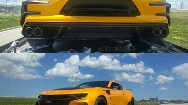 Bumblebee's Rear Part Spied!