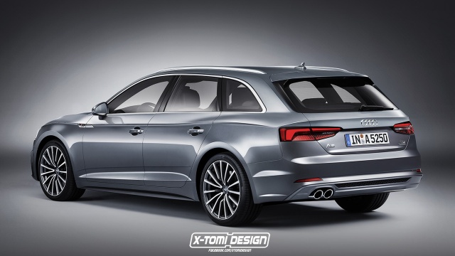 See Rendering of the 2018 Audi A5 Avant