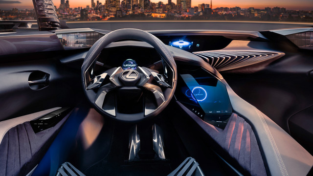 Alien Cabin of Lexus UX Concept