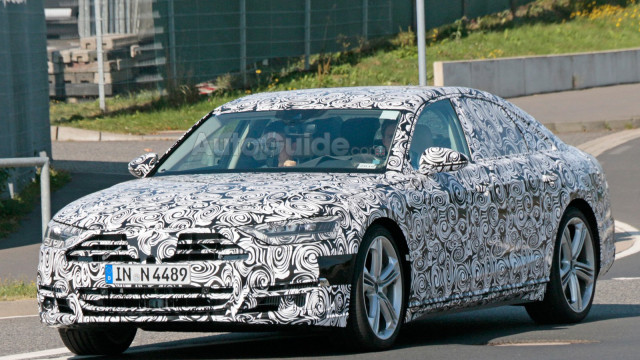 Audi S8 Spied Lurking Near the Nurburgring