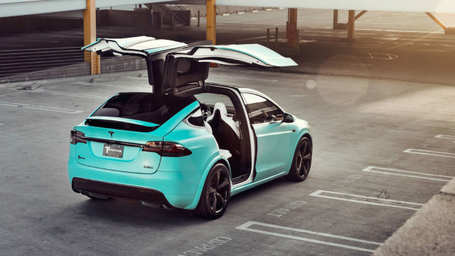 $188,000 For Non-Such Tiffany Blue Tesla Model X