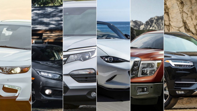 Finalists Of The 2017 North American Car Of Year