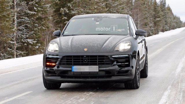 Modernized Porsche Macan spotted