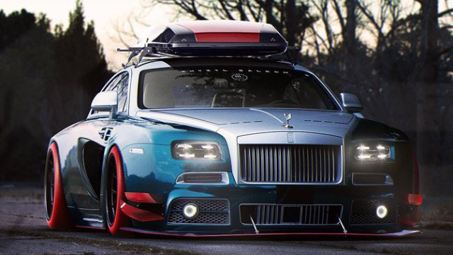 Thanks God, This Rolls-Royce Wraith Is Not Real