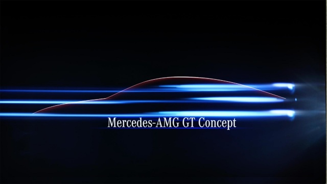 A Teaser For Mercedes-AMG GT Concept