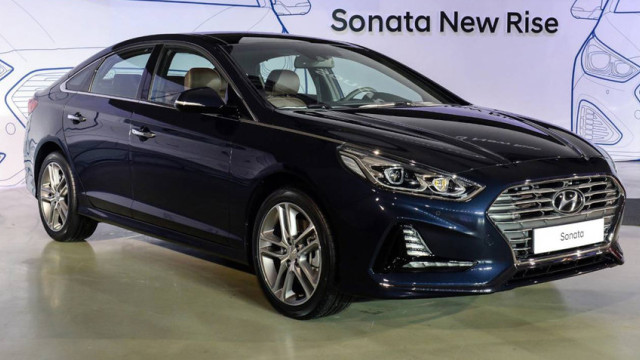 This Year ' s Sonata Facelift From Hyundai Was Revealed In Its Homecountry