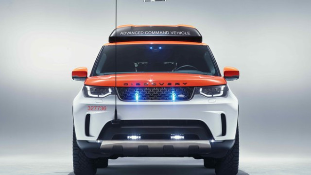 A Drone Landing On Land Rover Discovery Will Save More Lives