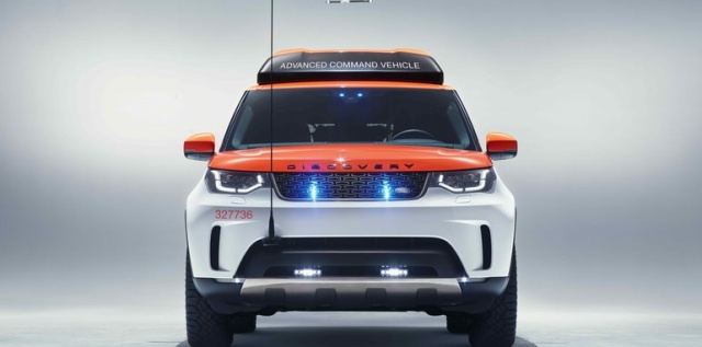 A Drone Landing On Land Rover Discovery Will Save More Lives
