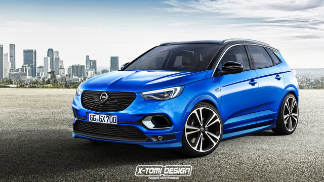 Hot Opel Grandland X With OPC Treatment