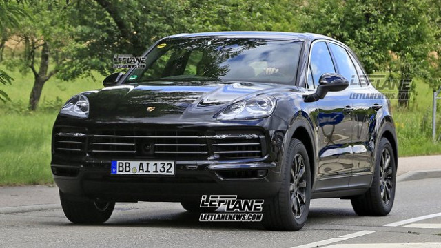 Paparazzi Spied 2018 Porsche Cayenne With Almost No Covering