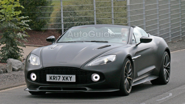 An Aston Martin Without Covering Was Spied At Nurburgring