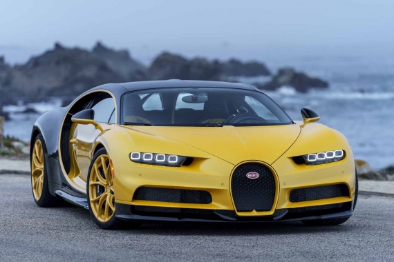 Bugatti Delivers Unique Yellow Chiron to First Customer in the USA 