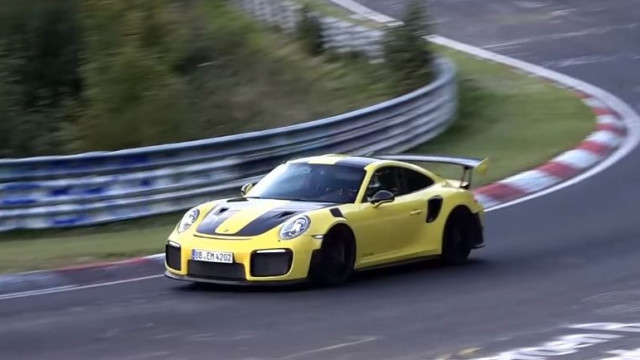 Porsche 911 GT2 RS sets Nurburgring lap record