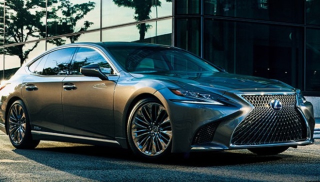 The Lexus flagship appeared on the market