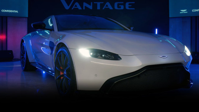 Presentation Of The Next Year's Aston Martin Vantage