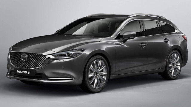 The Mazda 6 Wagon goes to in the footsteps of the renewed sedan