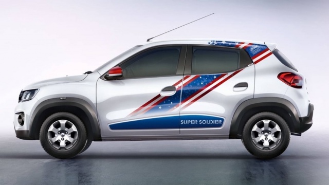 The Renault budget hatchback received special versions in honor of Captain America and Iron Man