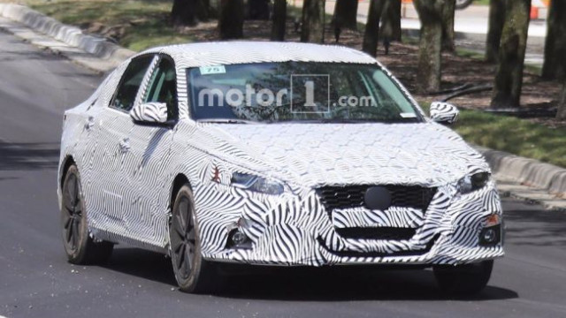 New salon photos of the updated Nissan Altima