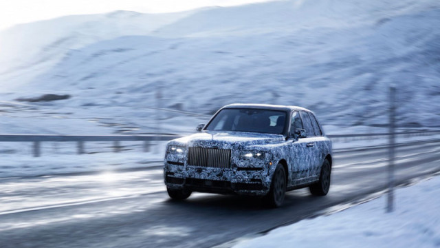 Officially: the first crossover Rolls-Royce take the name Cullinan